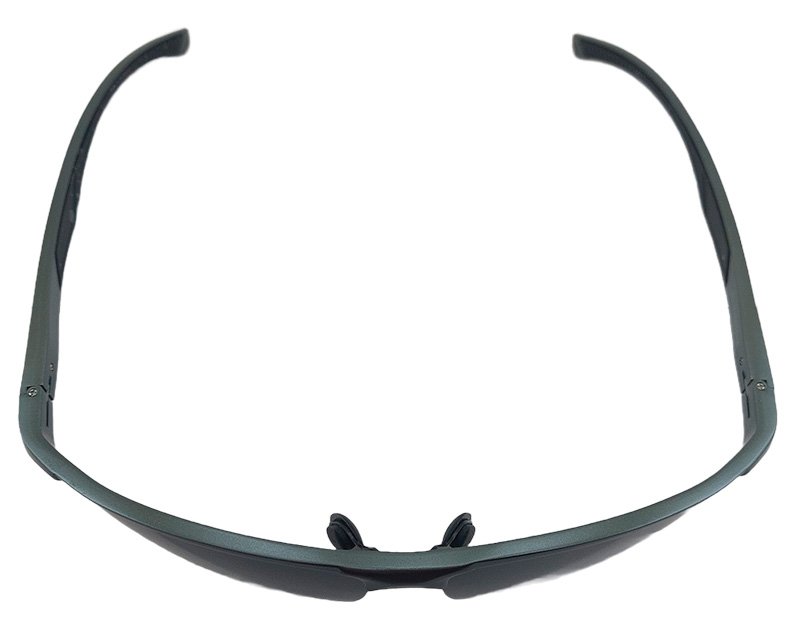 Gafas de sol golfco Mod 06 Gun Metal polarizadas lente negro 03